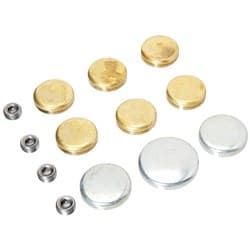 CHEV SB BRASS WELSH PLUG KIT SBC FREEZE PIONEER - PE-100-BR
