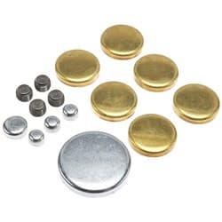 FORD SB 302W 351W BRASS WELSH PLUG KIT SBF FREEZE PIONEER - PE-108-R