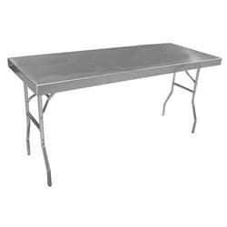 PITPAL ALUM WORK TABLE LARGE 72"W x 31"D x 31"H OPEN. FOLD PIT PAL - 155