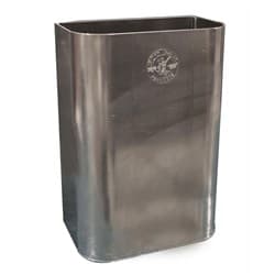 PIT PAL TRASH BIN LARGE ALUM - CLIPS ON WALL PITPAL 595
