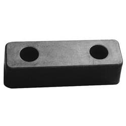 TRAILER DOOR BUMPER 2" TALL RUBBER