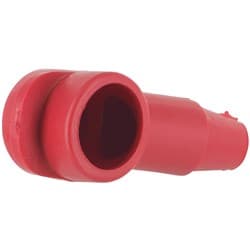 BATTERY TERMINAL BOOT - RED RUBBER TERMINAL COVER POWERMAST - 100
