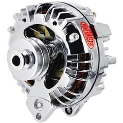 CHROME CHRYSLER ALTERNATOR 95 AMP 2V PULLEY 1 WIRE / INT REG POWERMAST - 175091