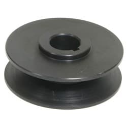 ALTERNATOR V-BELT PULLEY 1V GROOVE BLACK 3/8" x 2.62"OD POWERMAST - 178
