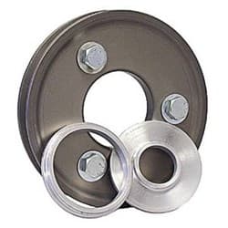 POWERMASTER SBC 5.25" OD CRANK RACE PULLEY V-BELT, POWERMAST - 293