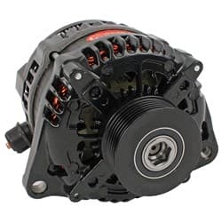 FORD MUSTANG COYOTE 245AMP 6 GROOVE ALTER 2011-2017. BLACK POWERMAST - 51625