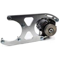 9" DIFF ALTERNATOR MOUNT KIT INCLUDES ALT, PULLEY & BRACKET POWERMAST - 8-410