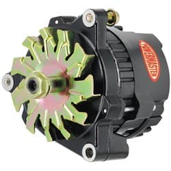 BLACK GM DELCO 100 AMPS 1 WIRE W/O PULLEY INTERNAL REG POWERMASTER PM 8072