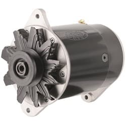 POWERMASTER GENERATOR 90 AMPS SUIT GM TO 64,SHORT CASE BLACK POWERMAST - 82111