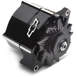 LIQUID BLACK ALTERNATOR 100 AMP GM 1-WIRE 10si SBC BBC PROFORM - 141-147