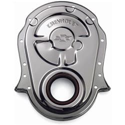 CHROME TIMING COVER, BBC EMBOSSED (OK DOUBLE ROW) PROFORM - 141-216