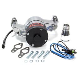 BILLET ELECTRIC WATER PUMP SBC POLISHED WITH CHEV EMBLEM PROFORM - 141-654