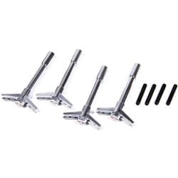 VALVE COVER WING NUTS CHROME 4 PER PACKAGE CHEV PROFORM - 141-902