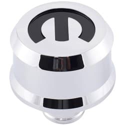 SLANT EDGE BREATHER CAP, MOPAR CHROME, RECESSED BLACK LOGO  PROFORM - 440-442