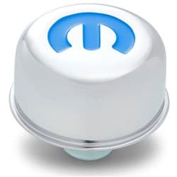 MOPAR STAMPED STEEL PUSH IN 3" BREATHER CAP CHROME & RECESSED PROFORM - 440-616