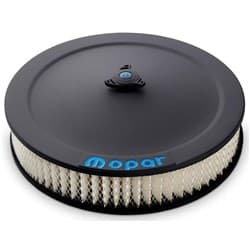 MOPAR BLACK CLASSIC STYLE AIR CLEANER KIT. 14" DIA RECESSED PROFORM - 440-752