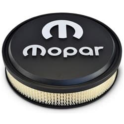 MOPAR SLANT EDGE AIR CLEANER KIT. BLACK CRINKLE RAISED EMBL PROFORM - 440-830