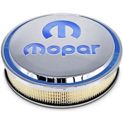 MOPAR SLANT EDGE AIR CLEANER KIT. POLISH RECESSED BLUE EMBL PROFORM - 440-832