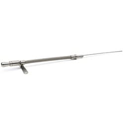 SBC FLEXIBLE OIL PAN DIPSTICK BRAIDED. PUSH IN TYPE PRE 1979 PROFORM - 66134