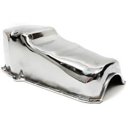 CHROME SMALL BLOCK CHEV SUMP LEFT HAND DIPSTICK PROFORM - 66162