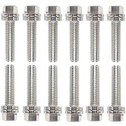 WEDGE LOCKING HEADER BOLTS LS 12 PIECE .984"L x 8mm PROFORM - 66754