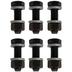 WEDGE LOCK EXHAUST COLLECTOR BOLTS 6 PIECES 1" UHL 3/8-16" PROFORM - 66757