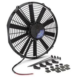 BRUSHLESS ULTRA 16" ELECTRIC THERMO FAN STRAIGHT BLADE 3400 PROFORM - 67036