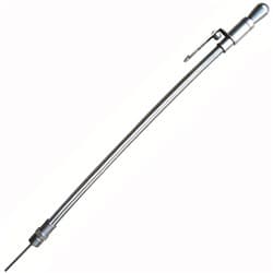 SBF S/LESS STEEL FLEXIBLE OIL DIPSTICK. "SCREW IN" 302W 351W PROFORM - 68052