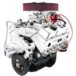CHEV 383 CU CRATE MOTOR 435HP ALLOY HEADS *NOTES*COMPLETE ROCKET / BP38318CTC1D