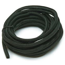 POWERBRAID BLACK PROTECTIVE SLEEVE 20 FT X 1/4" PAINLESS - 70901