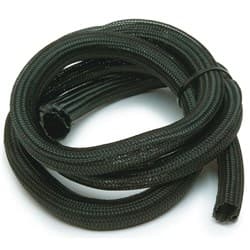 POWERBRAID BLACK PROTECTIVE SLEEVE 6 FT X 3/4" PAINLESS - 70903