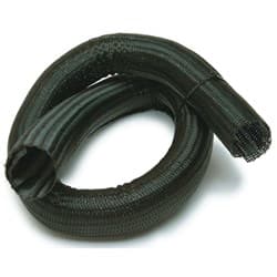 POWERBRAID BLACK PROTECTIVE SLEEVE 4 FT X 2" PAINLESS - 70904