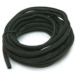 POWERBRAID BLACK PROTECTIVE SLEEVE 20 FT X 1/8" PAINLESS - 70910