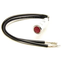 INDICATOR DASH LIGHT 5/16 RED   PAINLESS - 80204