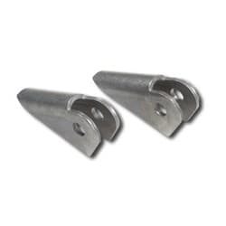 MOLY RADIUS ROD TABS PAIR 3/8 DIA MOUNT HOLE PROWERKS - C73-204-2
