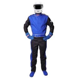 1-PIECE SUIT, LARGE, BLUE SFI-5, 2-LAYER PYROTECT / 210403