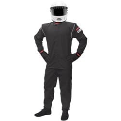 JUNIOR PANTS, MEDIUM, BLACK SFI-1, SINGLE LAYER PYROTECT / JP100120