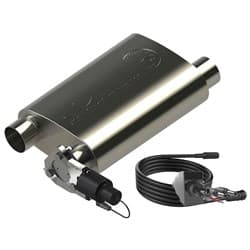 2.50" SCREAMER MUFFLER KIT S/LESS OFF/ IN & DUAL OFF/ OUT QTP - 13250C
