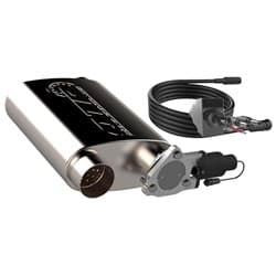 3.00" SCREAMER MUFFLER KIT S/LESS OFF/ IN & DUAL OFF/ OUT QTP - 13300C