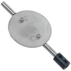 2.25" BUTTERFLY KIT INC SCREWS BUTTERFLY PLATE, COUPLER SHAFT QTP - 225BLFYKIT