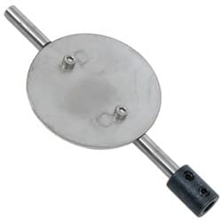 2.50" BUTTERFLY KIT INC SCREWS BUTTERFLY PLATE, COUPLER SHAFT QTP - 25BFLYKIT