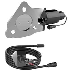 2.25 ELECTRIC EXHAUST CUTOUT USE WITH QTP10225. "QTEC225" QTP - QTPEC225