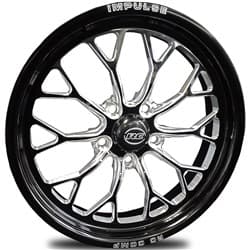 IMPULSE BLACK FRONT 17x6 5x4.75" 3.75 B/S RC COMP / CFW37C2Q-14E