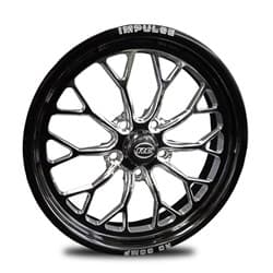 IMPULSE ECLIP GLOSS BLK 15x3.5 5x4.75" 2.25" B/S. FRONT RC COMP / CS53522-14E