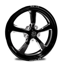 RETRO ECLIPSE BLACK 17x4.5 5x4.50" 2.25 B/S. FRONT RC COMP / CS74531-10E