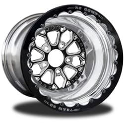 IMPULSE ECLIP GLOSS 15x8.5 SBL 5x4.50" 4.0" B/S BLACK. RC COMP / CSB401P1E-14E