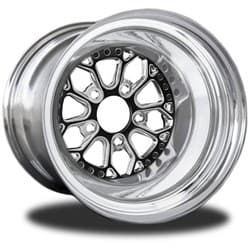 IMPULSE ECLIPSE BLACK 15x8.5" NON BEADLOC 5x4.75" 4.0" B/S RC COMP / CSB402P-14E