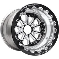 HAMMER ECLIP GLOSS BLK 15x8.5" SBL 5x4.75" 4.0" B/S BLACK. RC COMP / CSB402P1E-03E