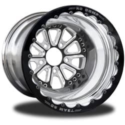 HAMMER ECLIP GLOSS 15x8.5" SBL 5x4.50" 5.0" B/S BLACK. RC COMP / CSB501P1E-03E