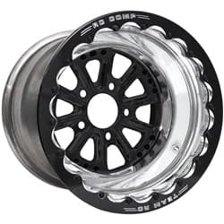 HAMMER GLOSS BLACK SBL 15x10 5x120mm 6.5" B/S RC COMP / CSD655P1E-03B